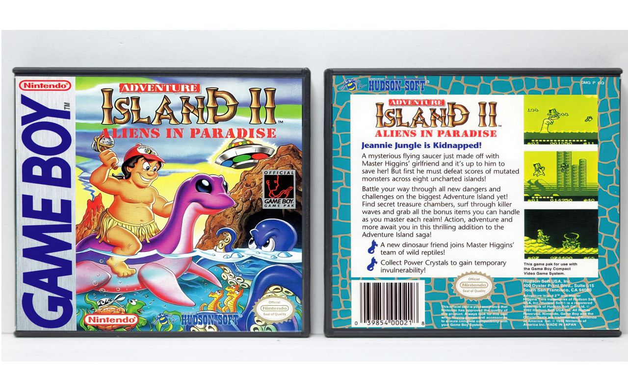 Gaming Relics - Game Boy & Color - Adventure Island II: Aliens in Paradise