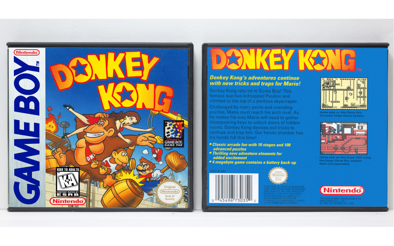 Gaming Relics - Game Boy & Color - Donkey Kong