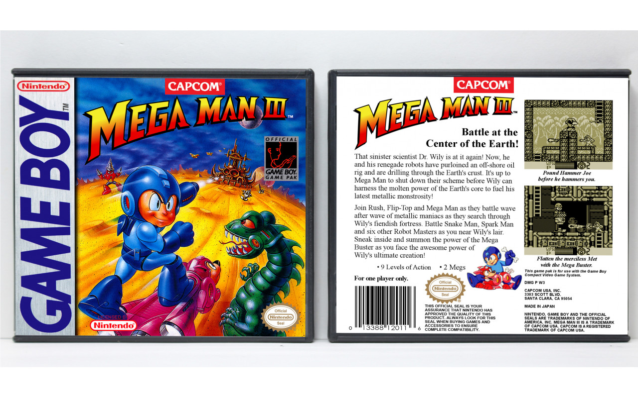 Gaming Relics - Game Boy & Color - Mega Man III