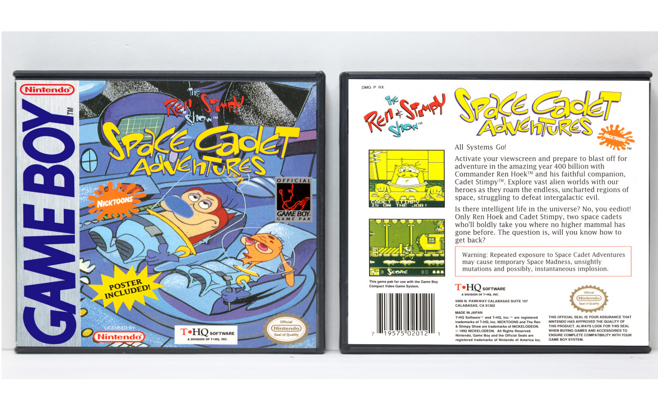 Gaming Relics - Game Boy & Color - Ren & Stimpy: Space Cadet Adventures