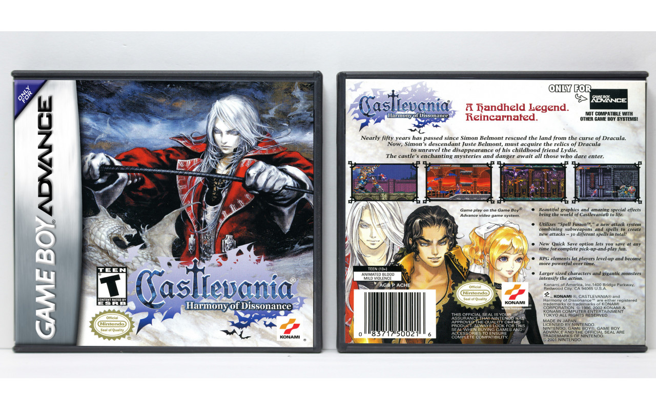 Castlevania: Harmony of Dissonance – GBA