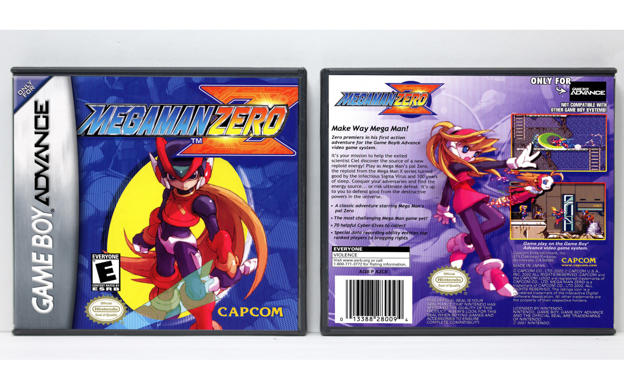 Gaming Relics - Game Boy Advance - Mega Man Zero