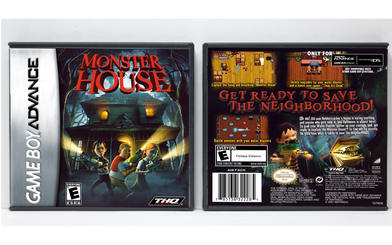 Gaming Relics - Game Boy Advance - Monster House