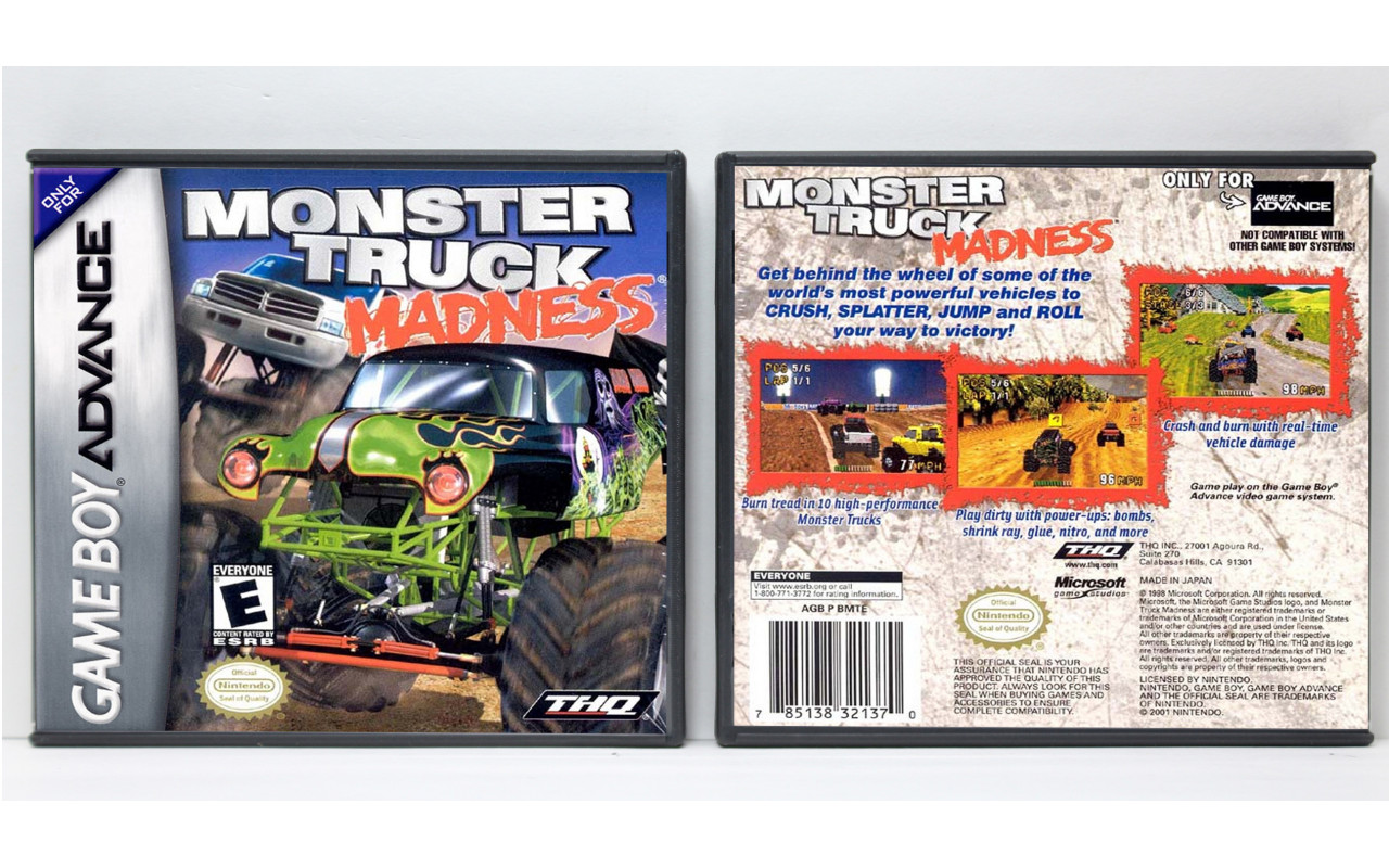 Monster Truck Game Boy