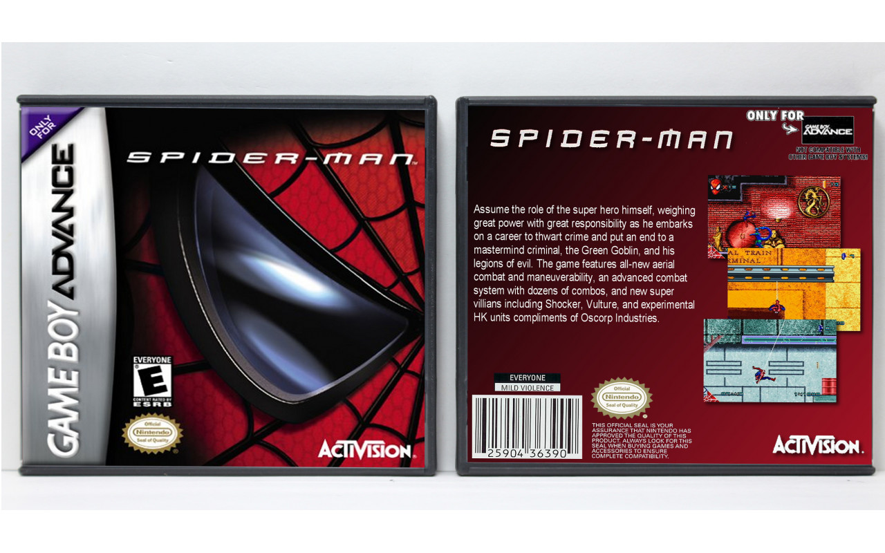 Gaming Relics - Game Boy Advance - Spider-Man: The Movie