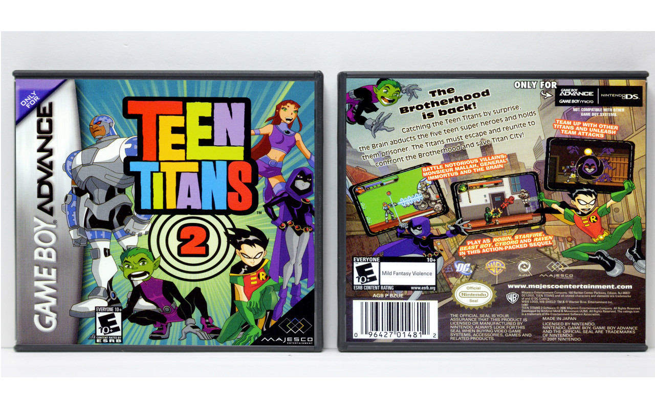 Gaming Relics - Game Boy Advance - Teen Titans 2