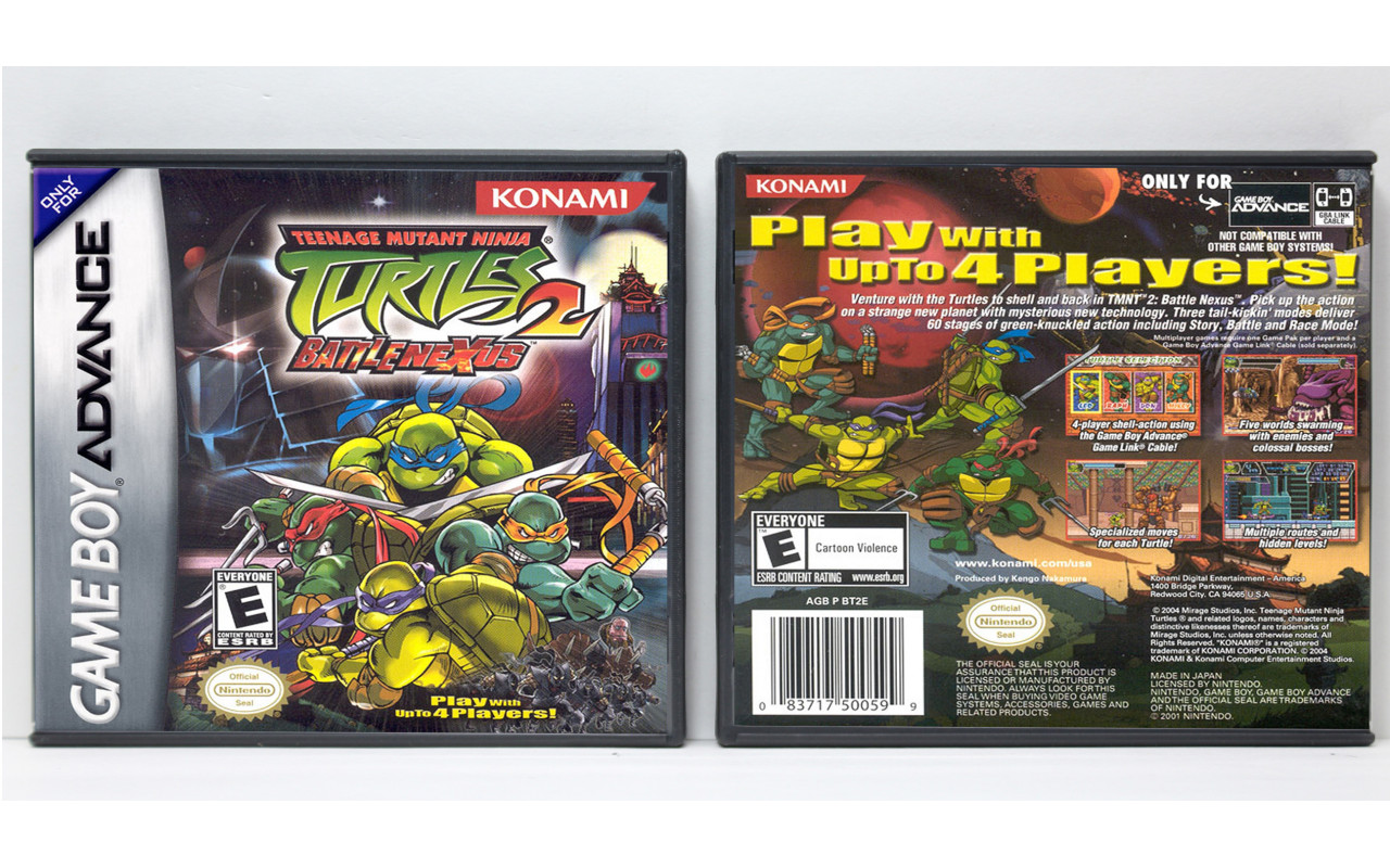 Gaming Relics - Game Boy Advance - Teenage Mutant Ninja Turtles 2 ...