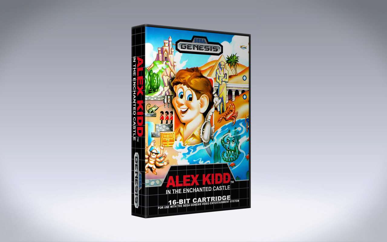 Gaming Relics - Sega Genesis - Alex Kidd in the Enchanted Castle