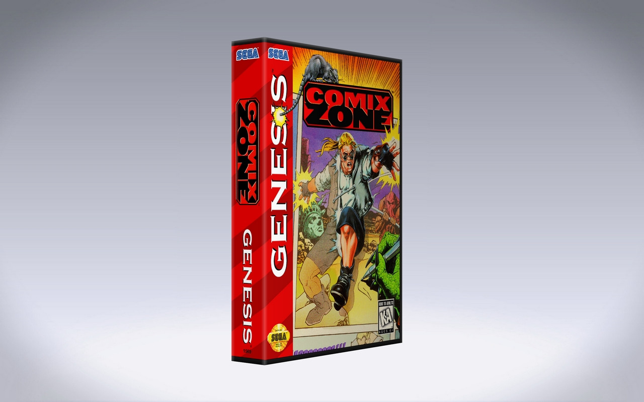 Gaming Relics - Sega - Sega Genesis - Comix Zone