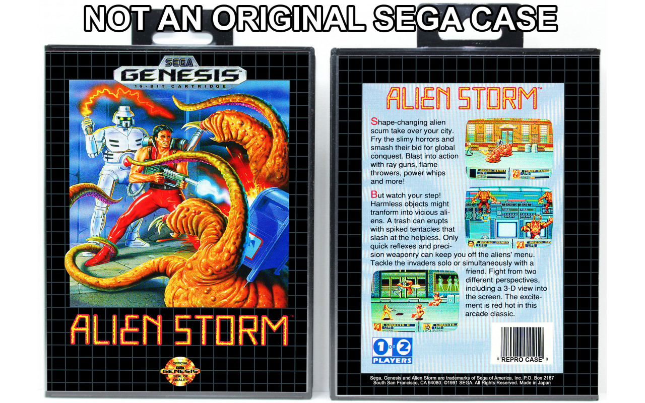 Gaming Relics - Sega Genesis - Alien Storm