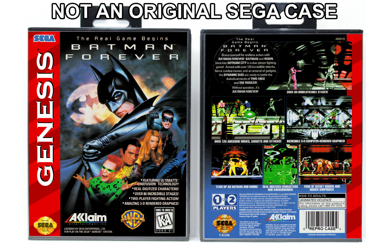 Gaming Relics - Sega Genesis - Batman Forever