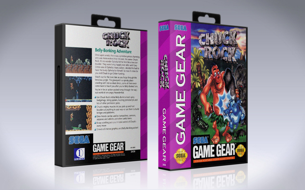 Gaming Relics - Sega - Game Gear - Chuck Rock