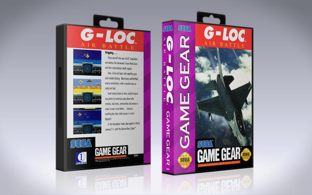 Gaming Relics - Sega - Game Gear - G-LOC Air Battle