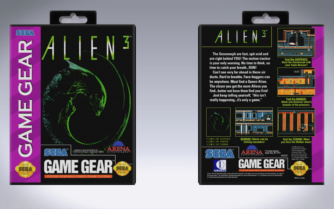 Gaming Relics - Game Gear - Alien 3