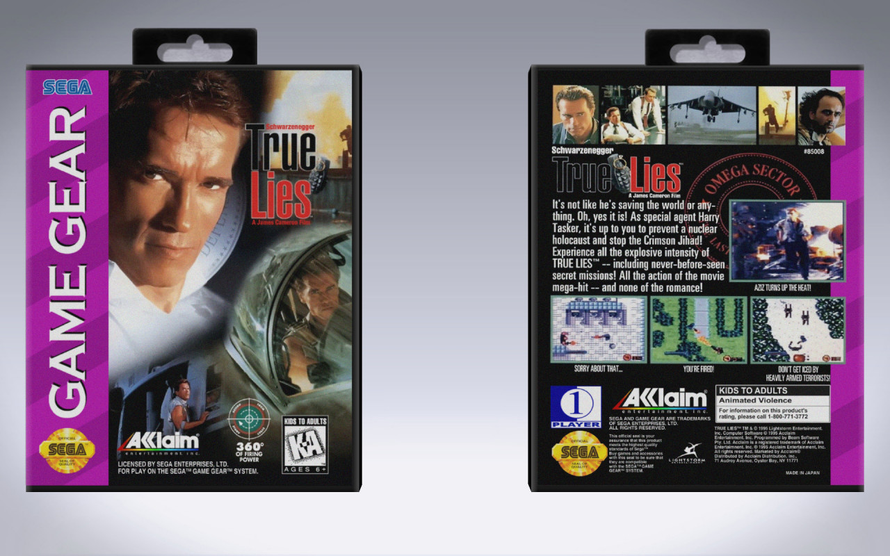 Gaming Relics - Game Gear - True Lies