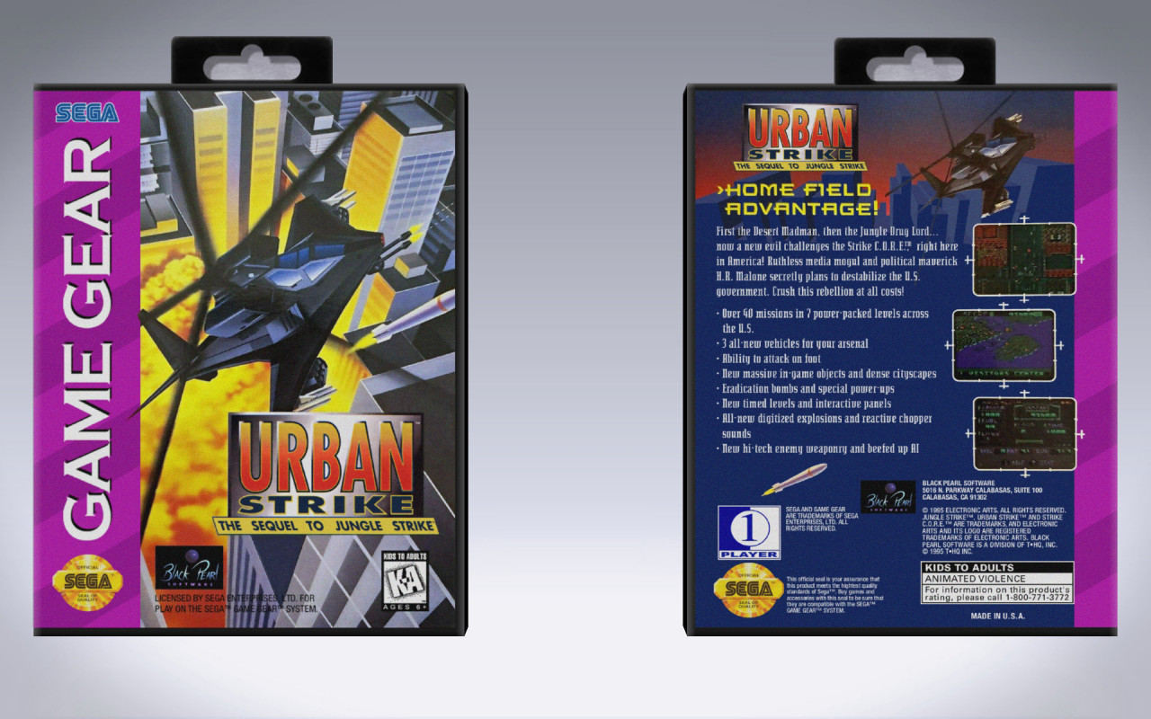 Gaming Relics - Game Gear - Urban Strike