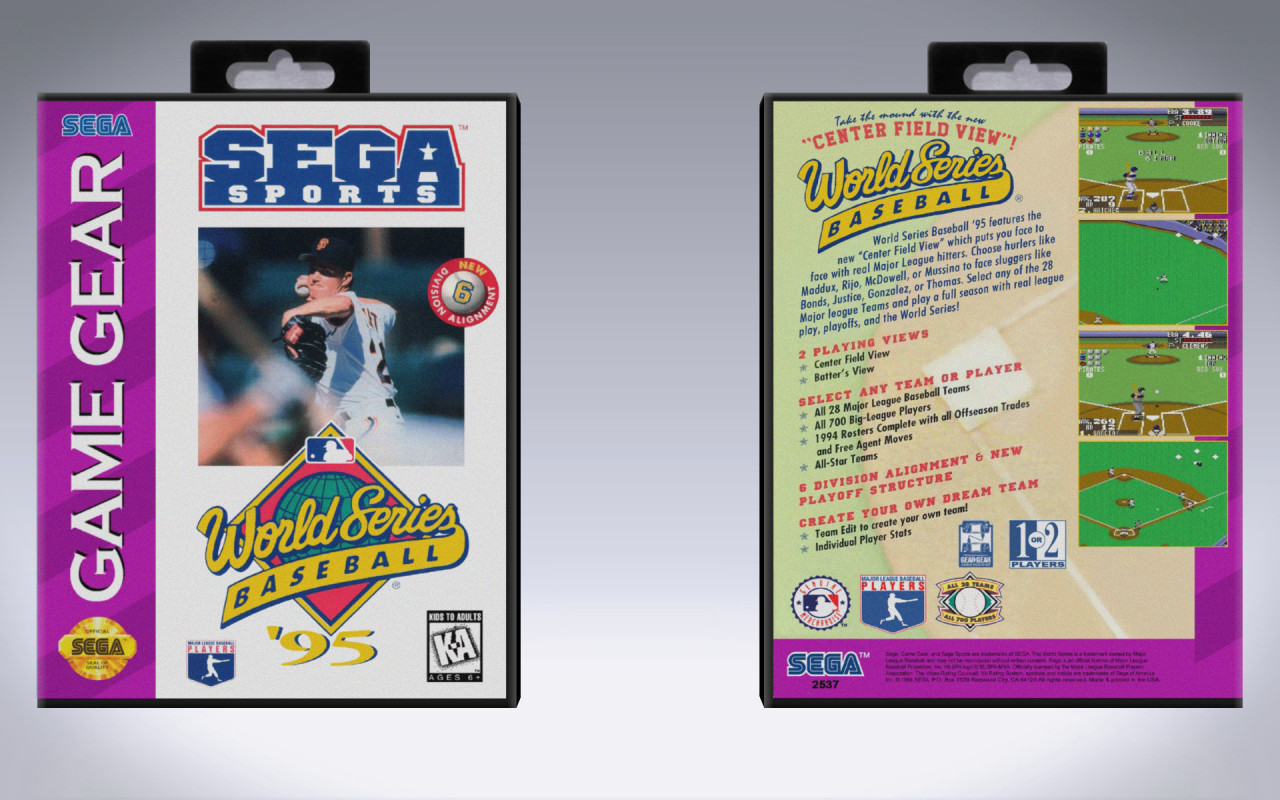 world series baseball 95 game gear