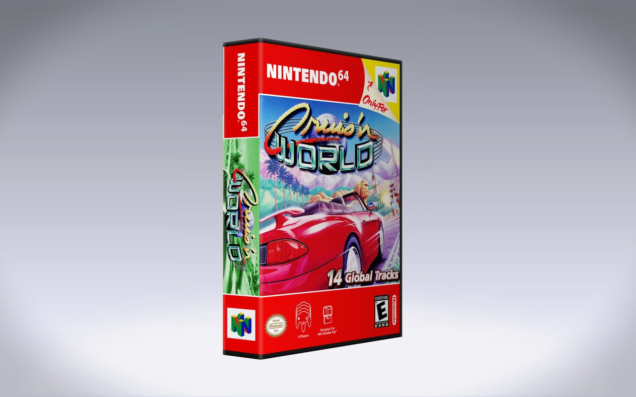 Gaming Relics - Nintendo 64 - Vertical Style - Cruis'n World