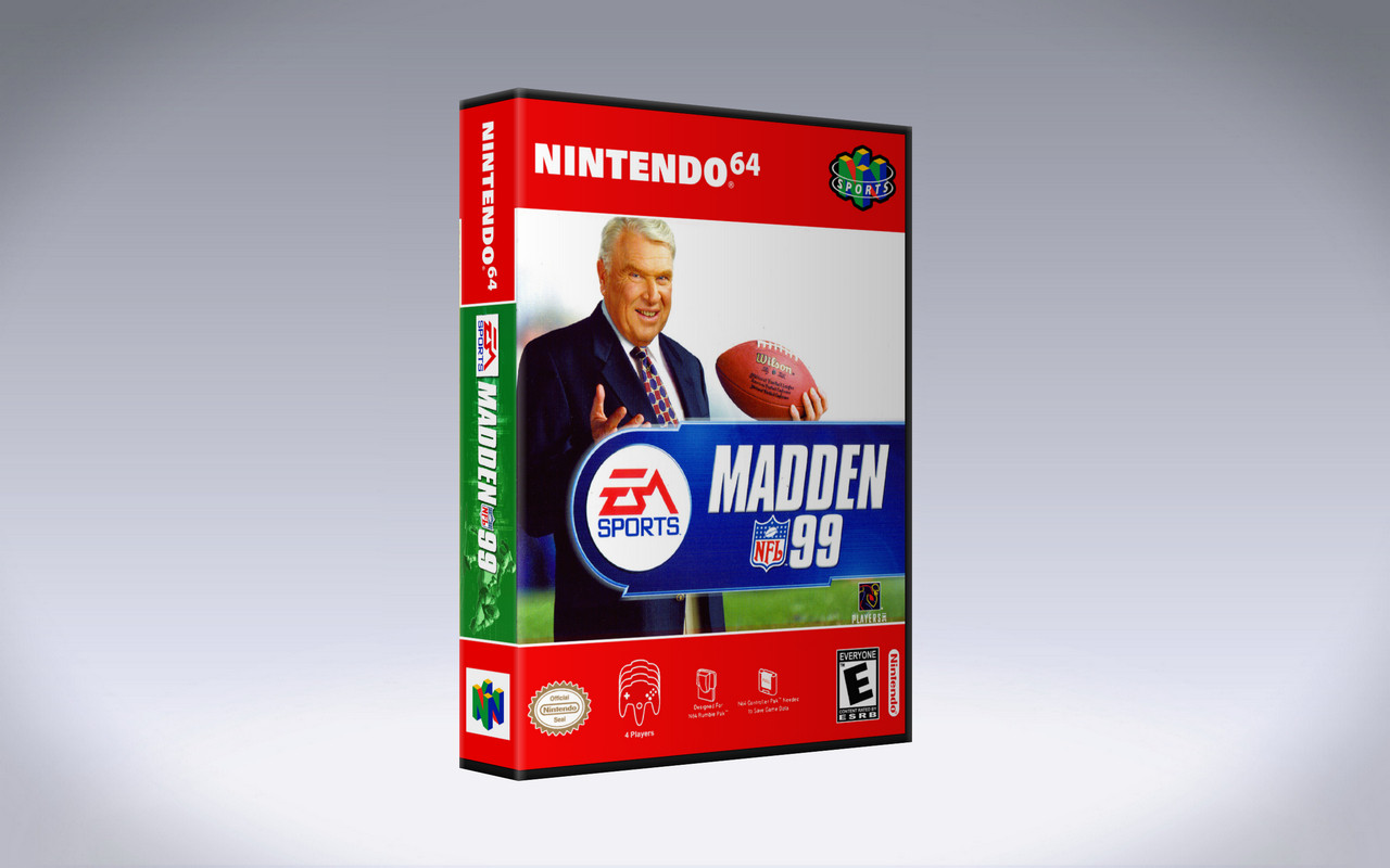 Gaming Relics - Nintendo 64 - Vertical Style - Madden 99