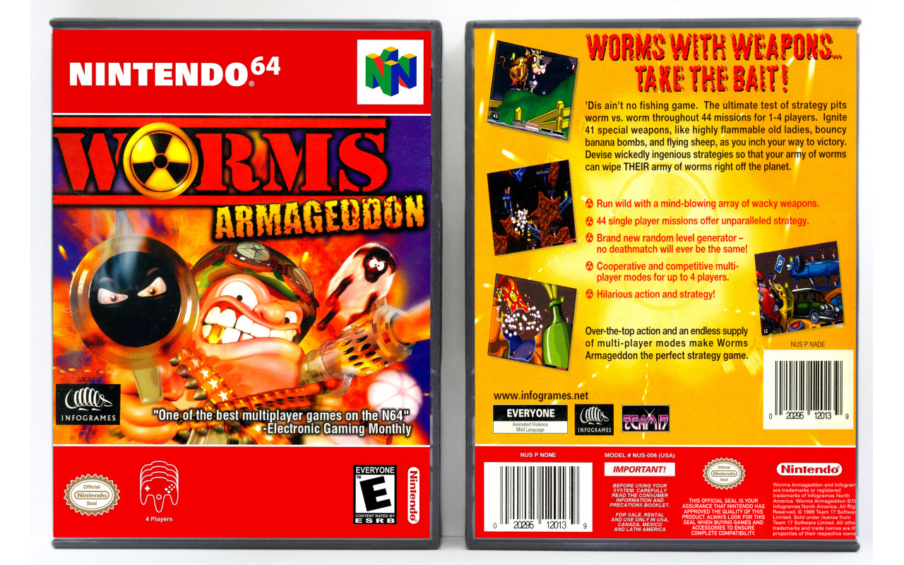 worms armageddon weapons