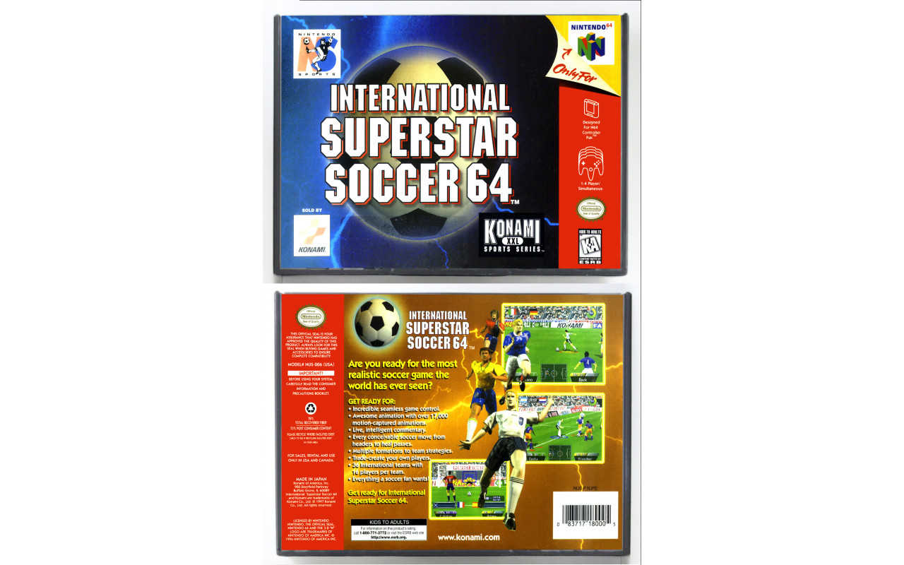 International Superstar Soccer 64