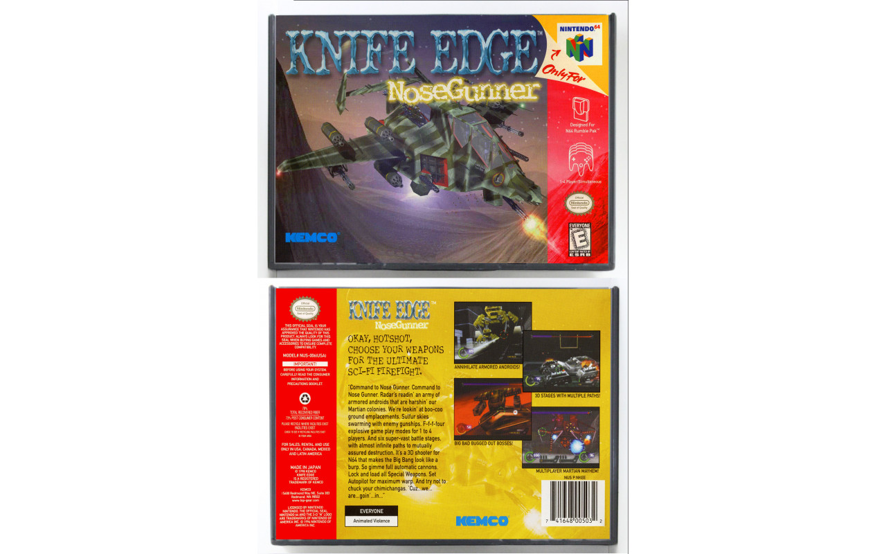 Gaming Relics - Knife Edge: NoseGunner