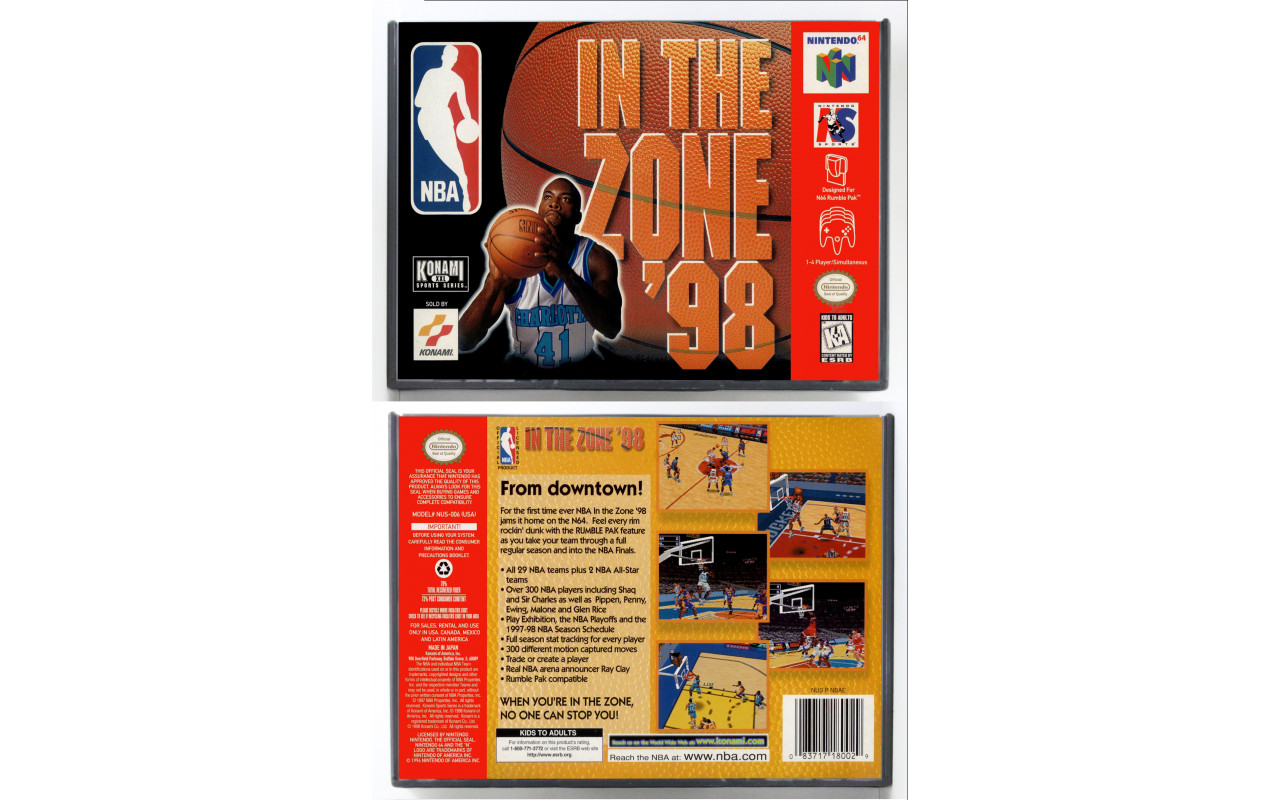 Buy Nintendo 64 NBA In the Zone '98