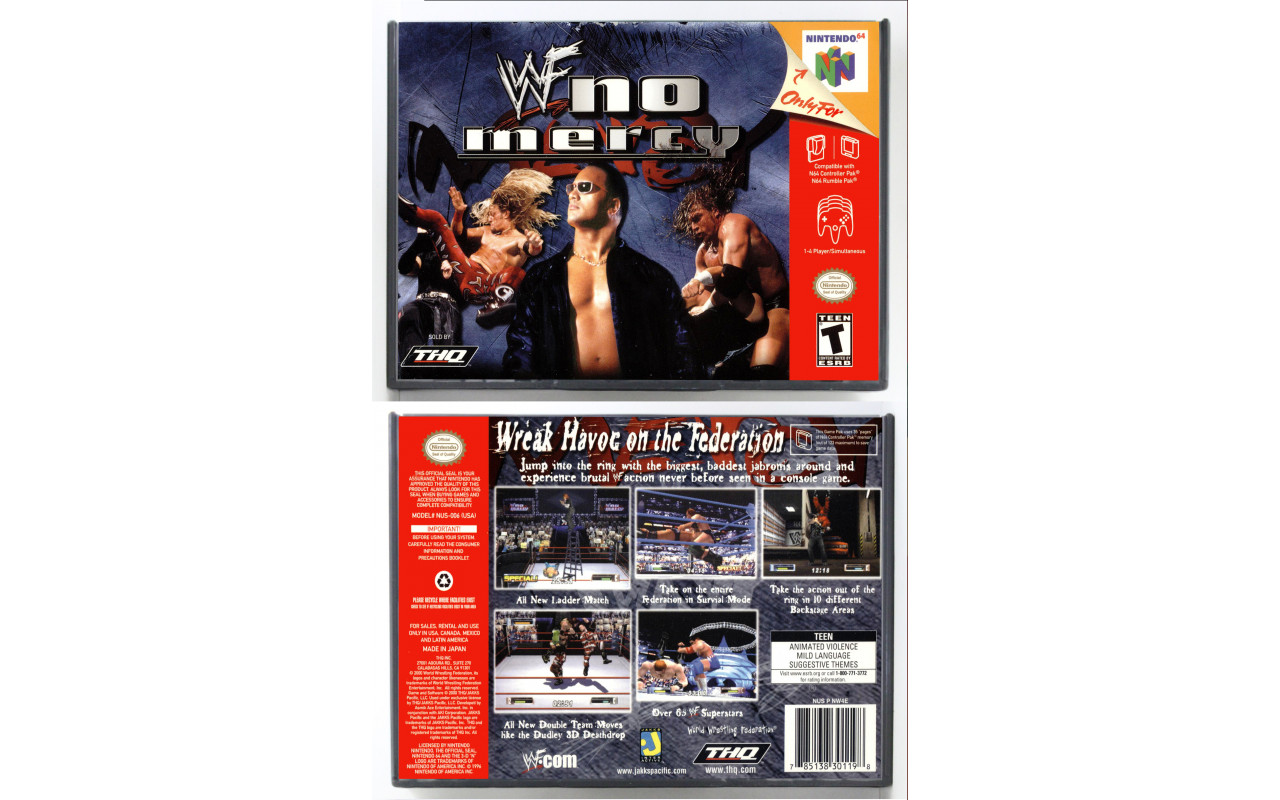 Gaming Relics - WWF No Mercy