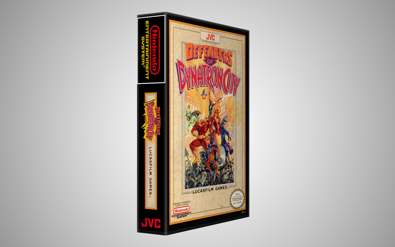 Gaming Relics - Nintendo NES - Defenders of Dynatron City