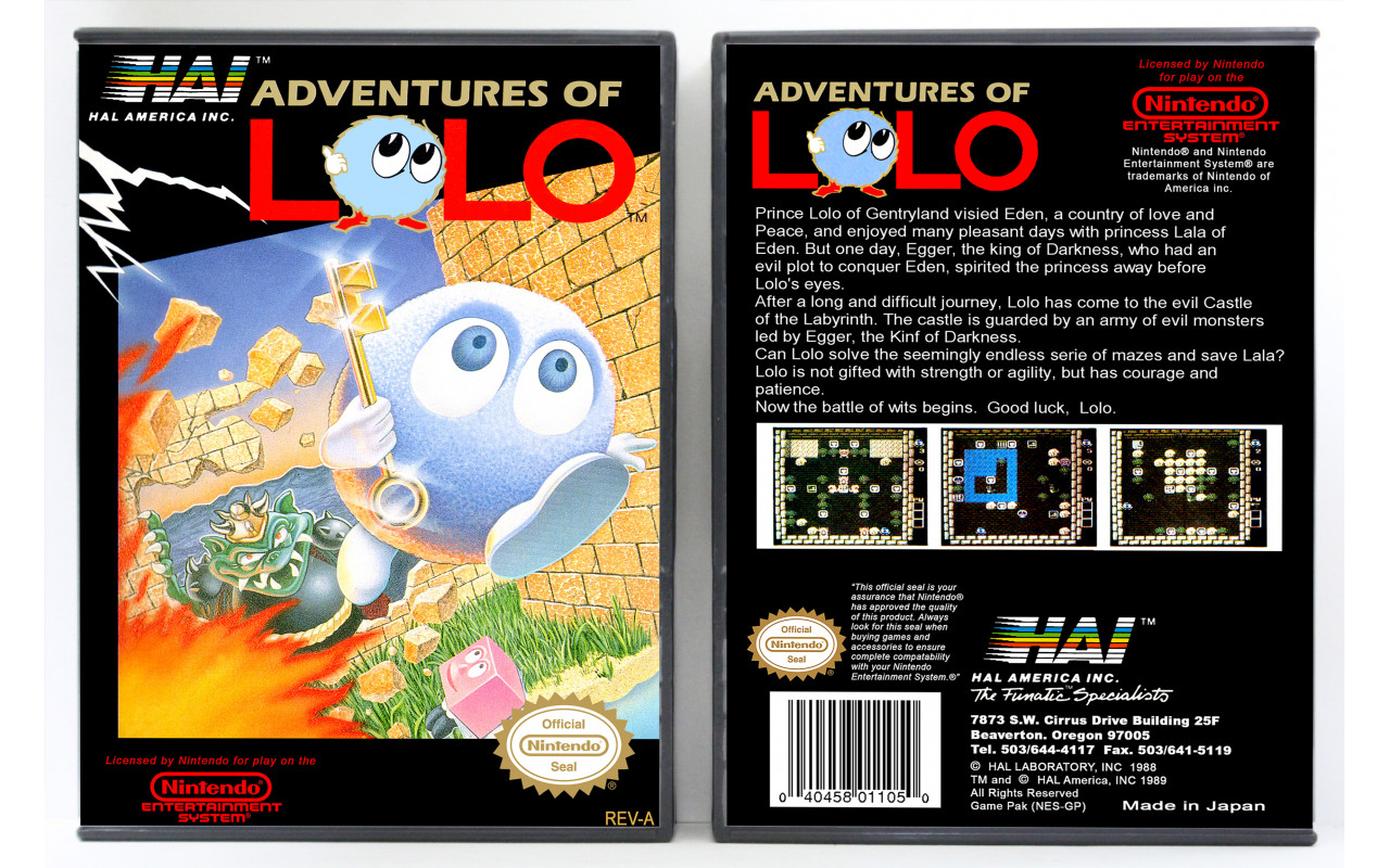 Gaming Relics - Nintendo NES - Adventures of Lolo