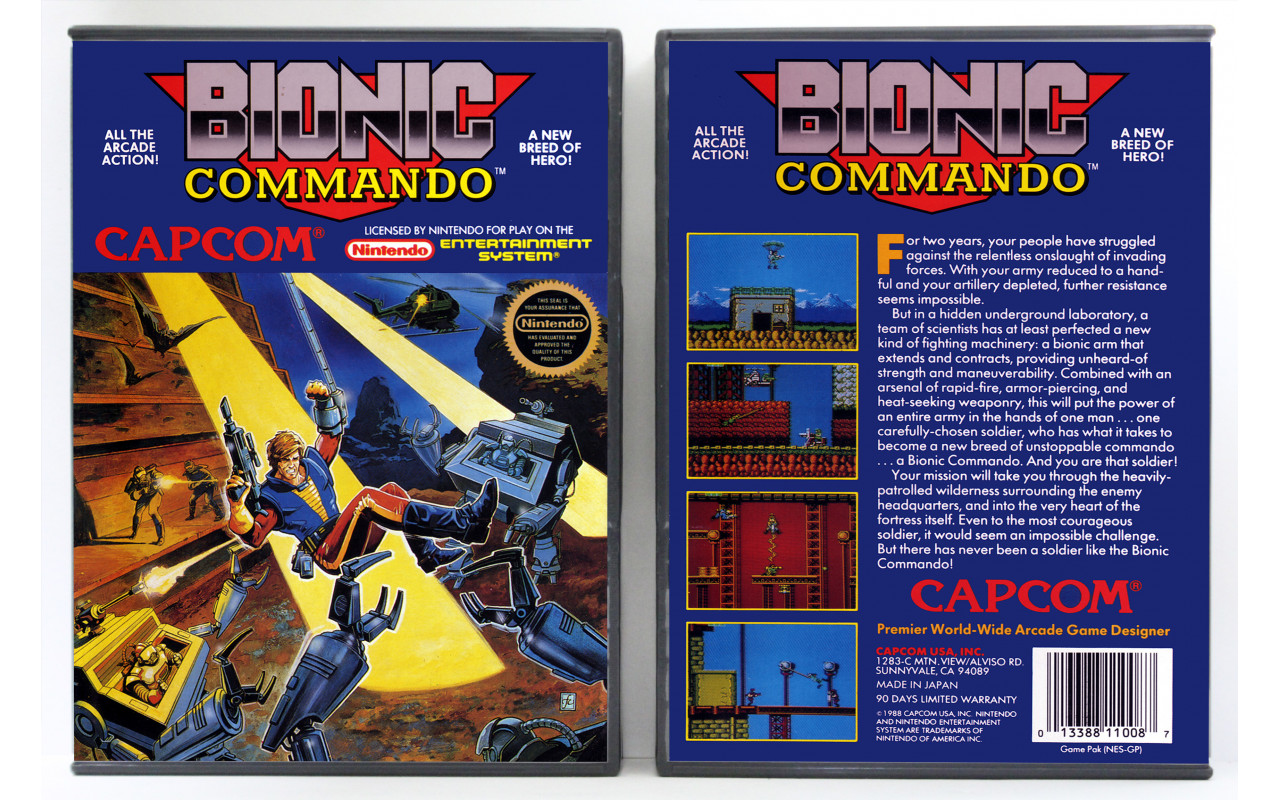 Gaming Relics - Nintendo NES - Bionic Commando