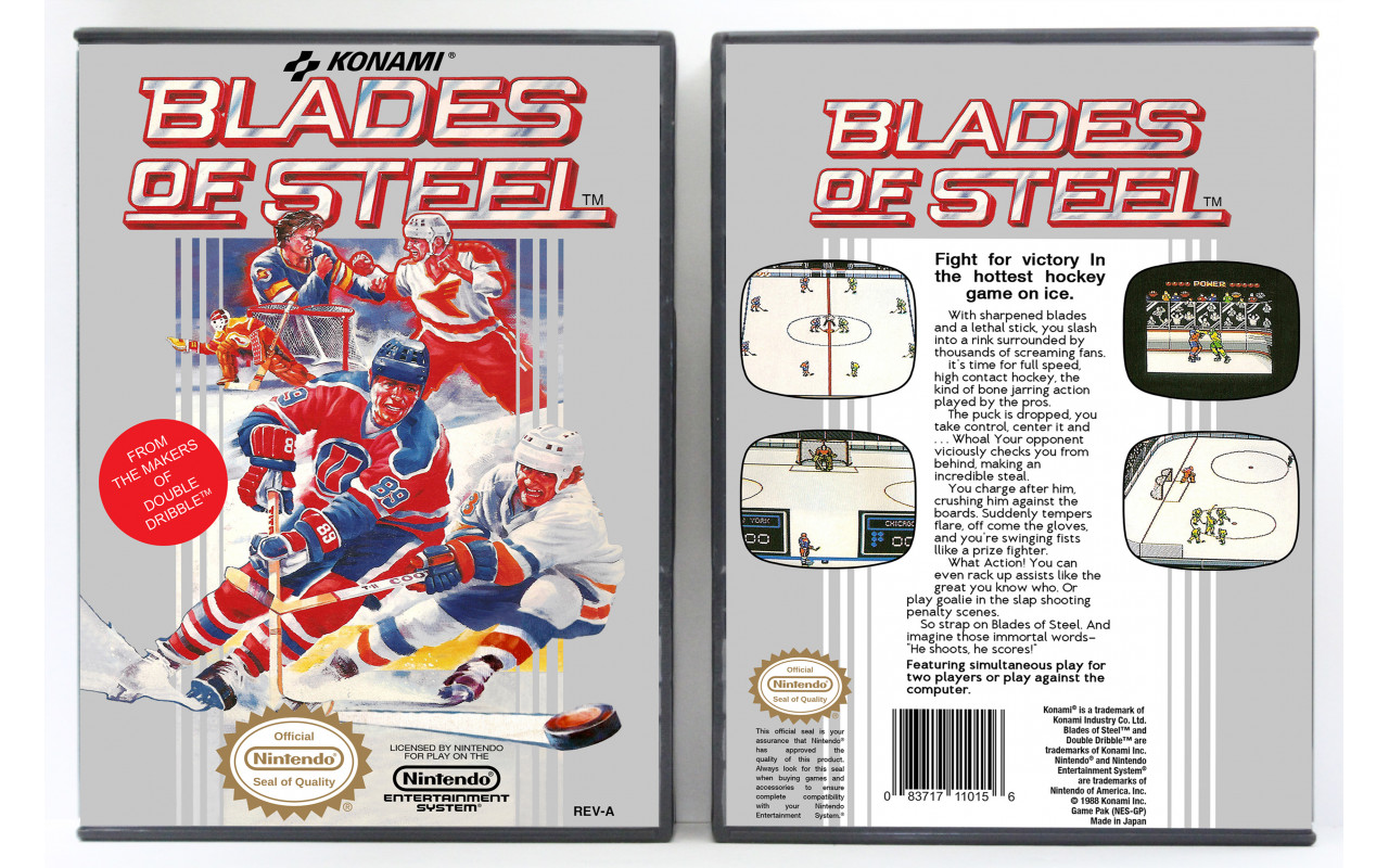 Gaming Relics - Nintendo NES - Blades of Steel