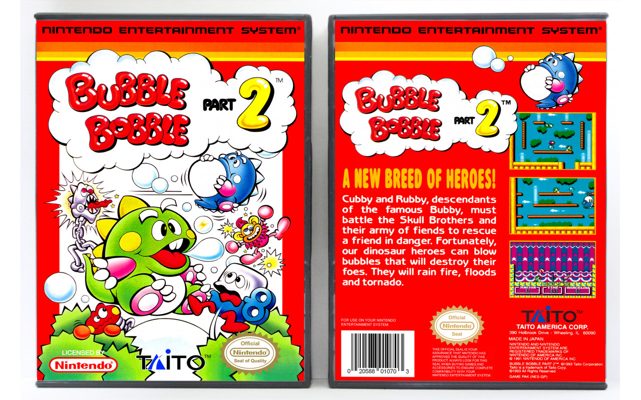 Bubble Bobble Part 2, Bubble Bobble 2