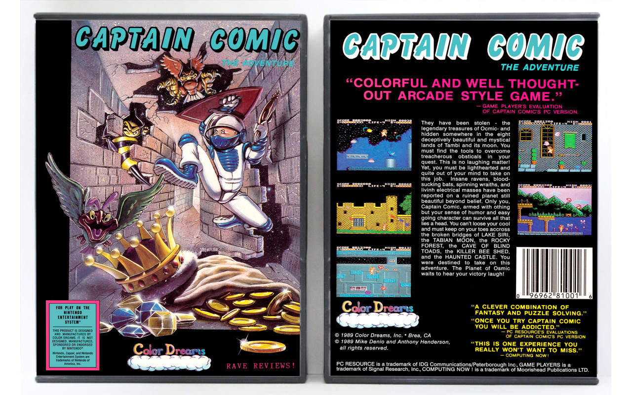 Gaming Relics - Captain Comic: The Adventure