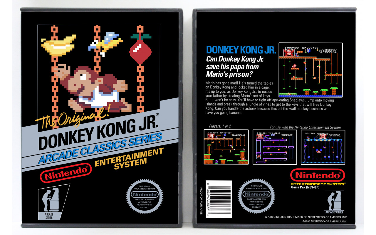 Gaming Relics - Nintendo NES - Donkey Kong Jr.