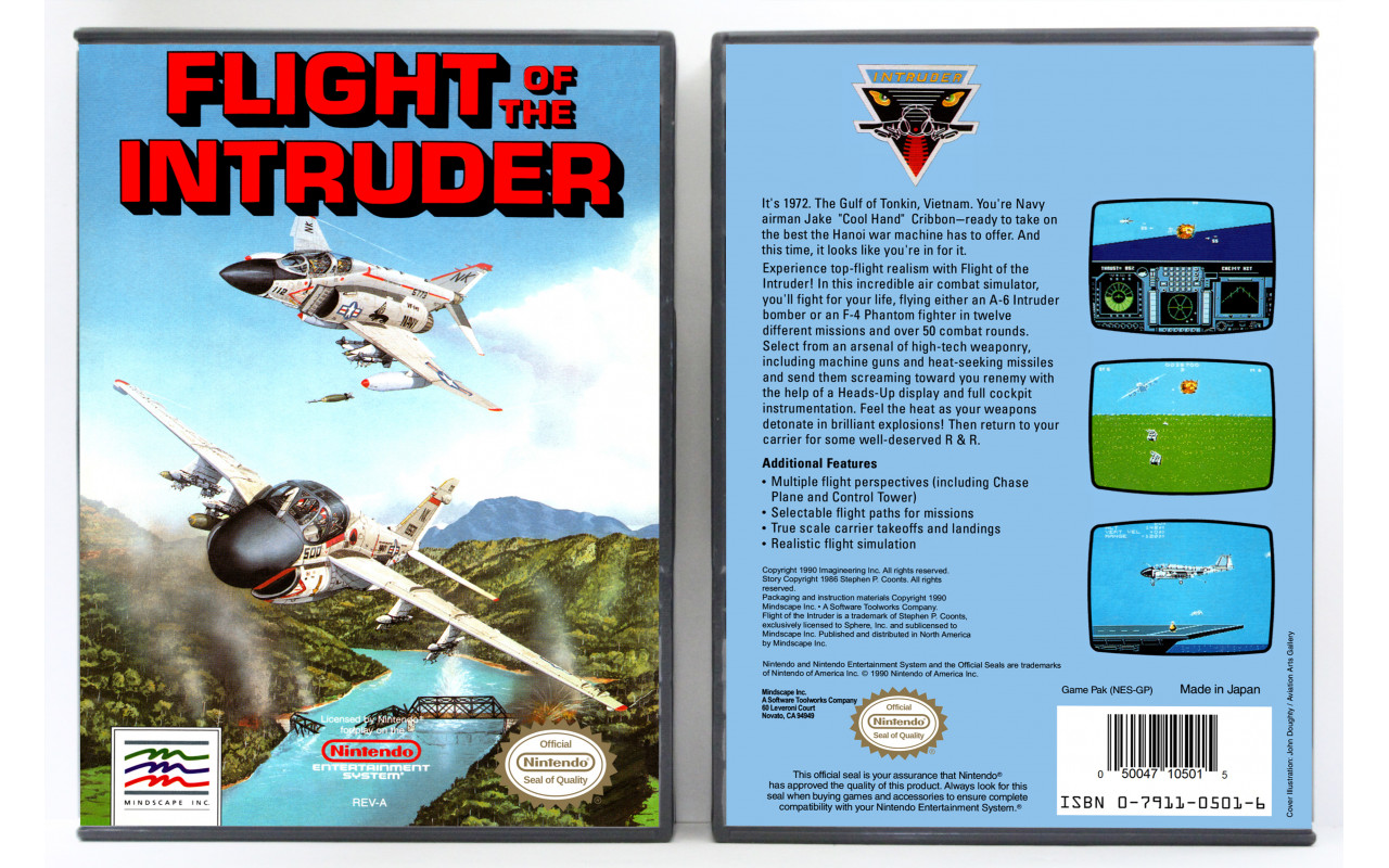 Gaming Relics - Nintendo NES - Flight of the Intruder