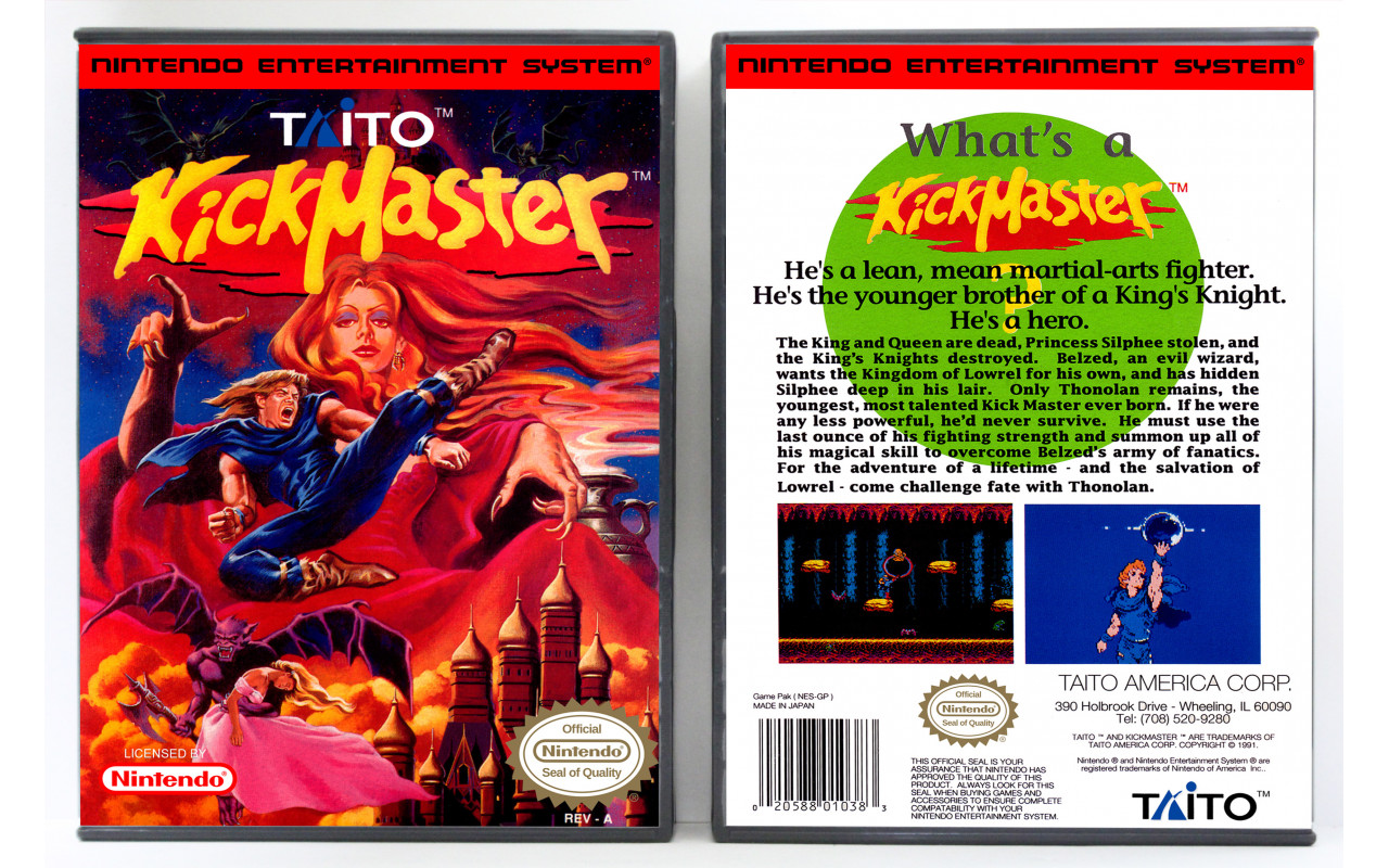 Gaming Relics - Nintendo NES - Kick Master