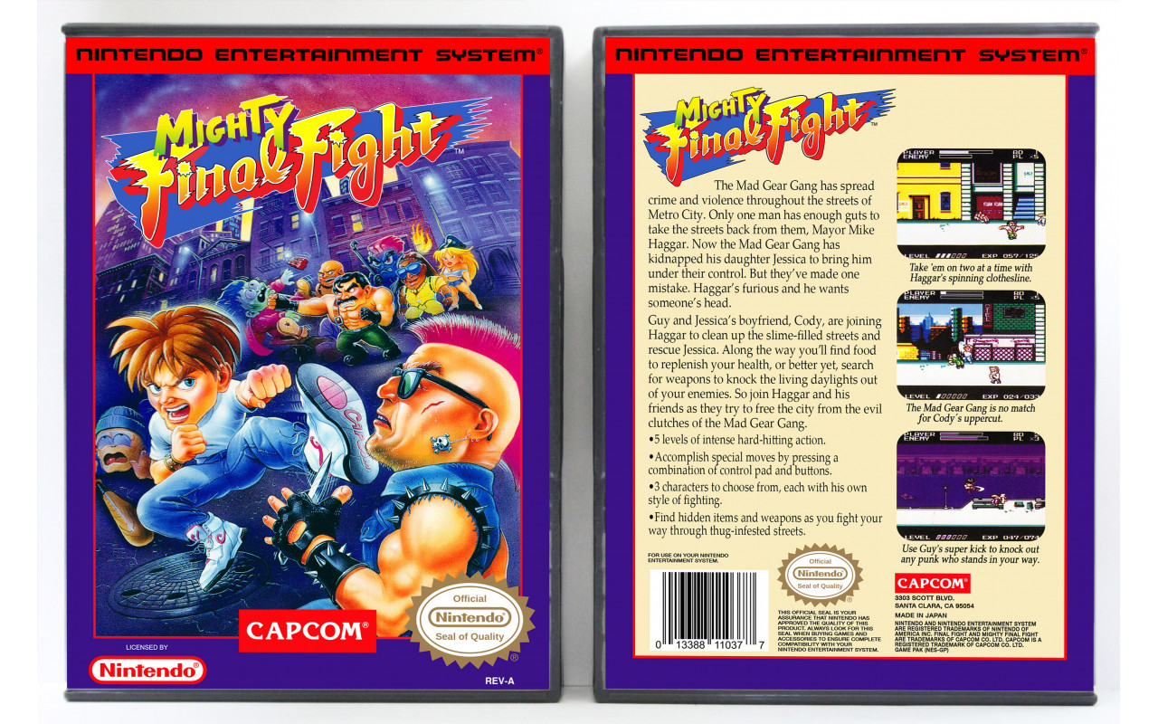 Gaming Relics - Nintendo NES - Mighty Final Fight