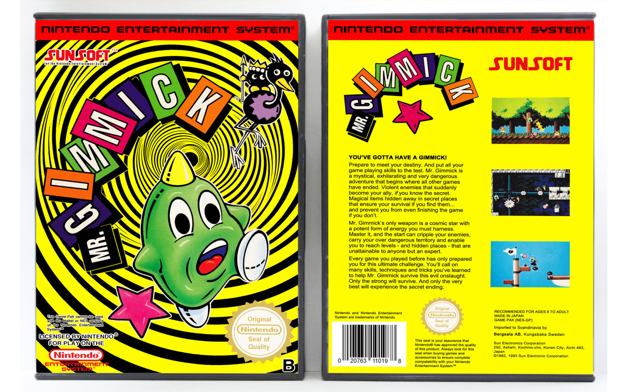 Gaming Relics - Nintendo NES - Mr. Gimmick