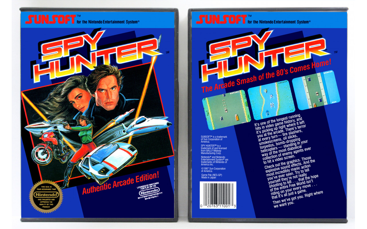 Gaming Relics - Nintendo NES - Spy Hunter