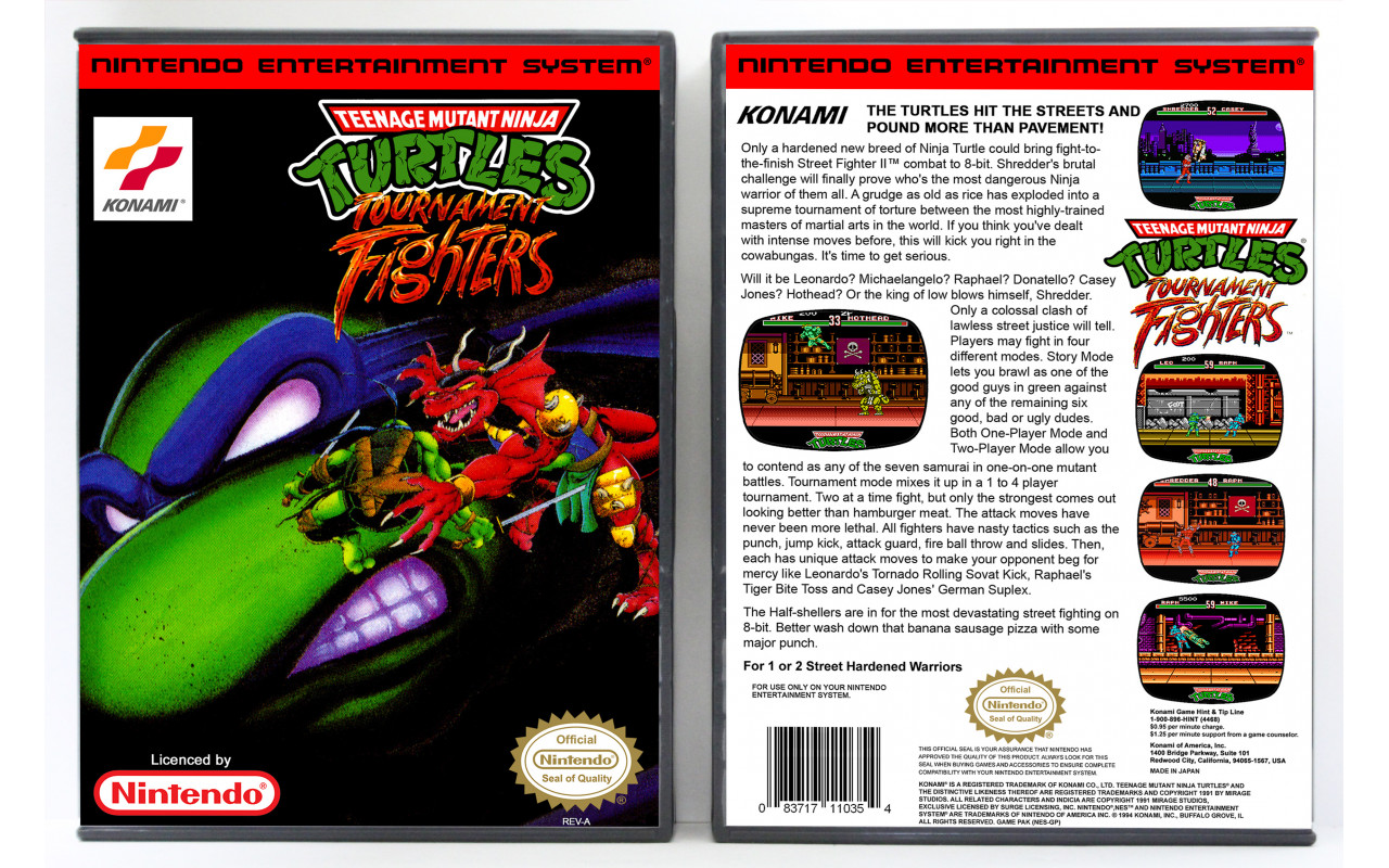 Teenage Mutant Ninja Turtles: Tournament Fighters (Super NES