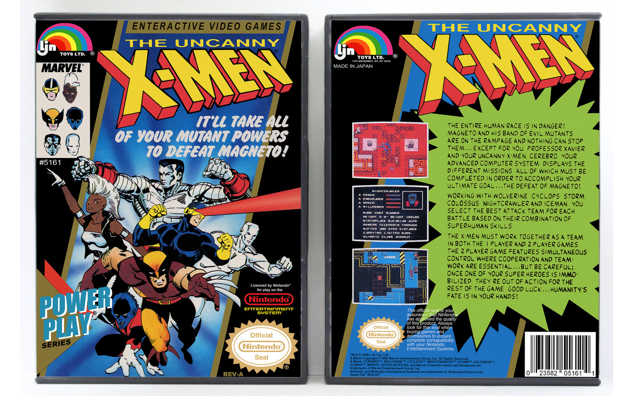 Gaming Relics - Nintendo NES - Uncanny X-Men, The