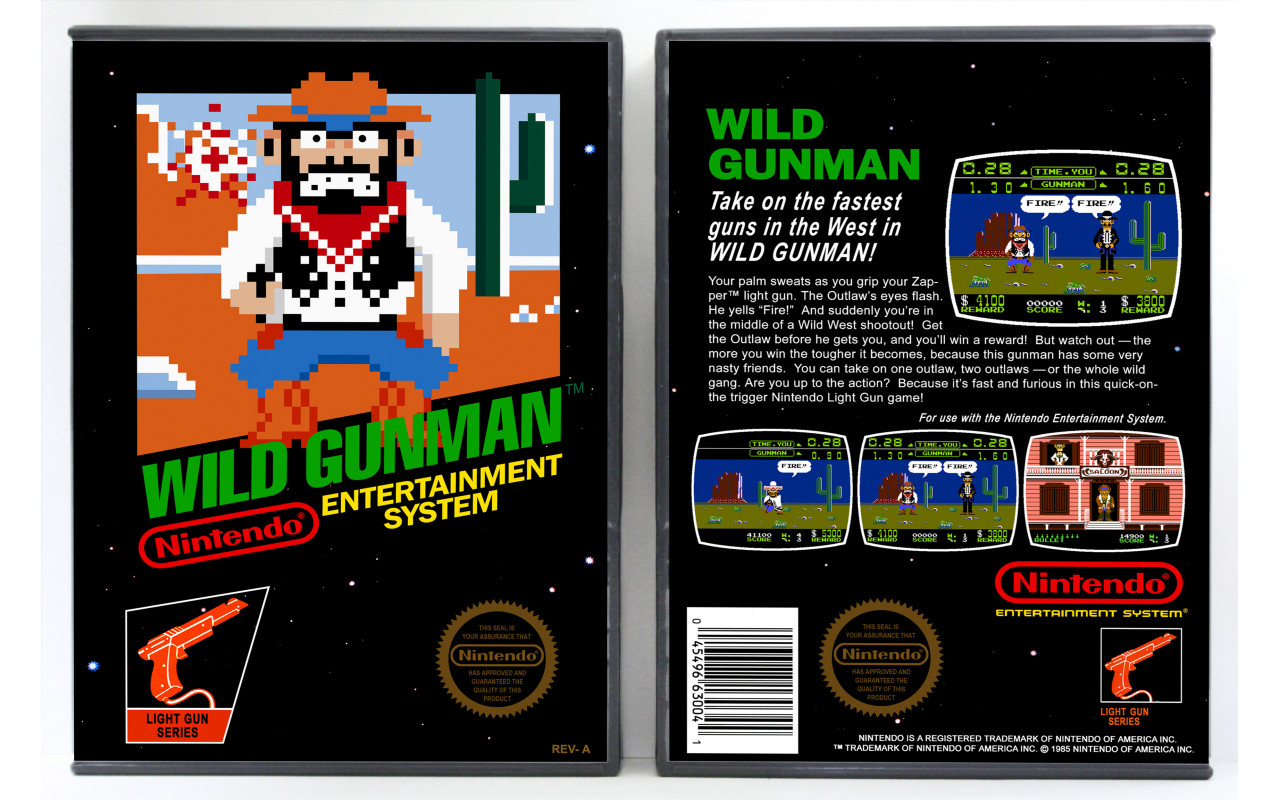 Gaming Relics - Nintendo NES - Wild Gunman