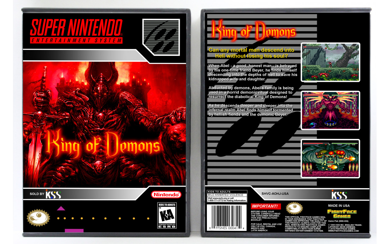 Gaming Relics - Super Nintendo - King of Demons