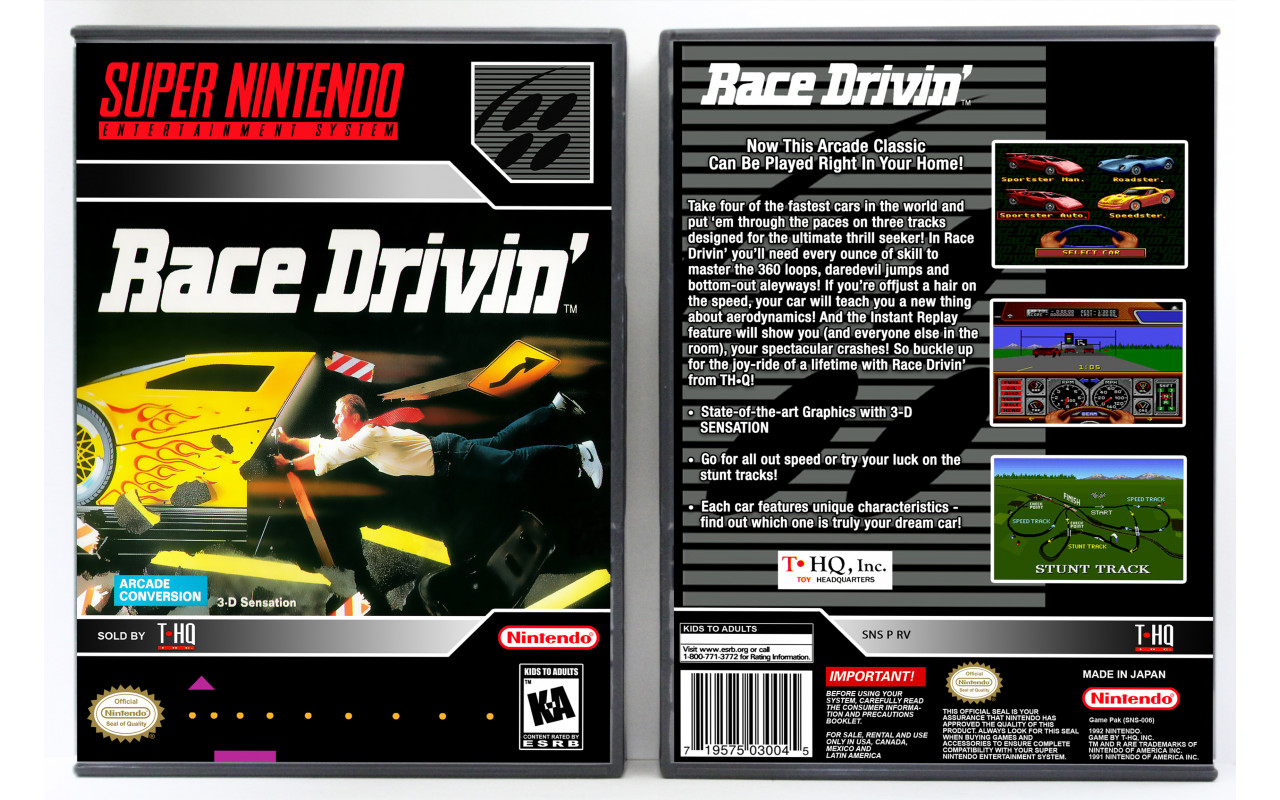 Gaming Relics - Race Drivin'