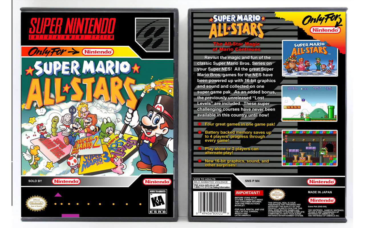 Boxed Pixels: Snes Review - Super Mario All Stars (Game 099)