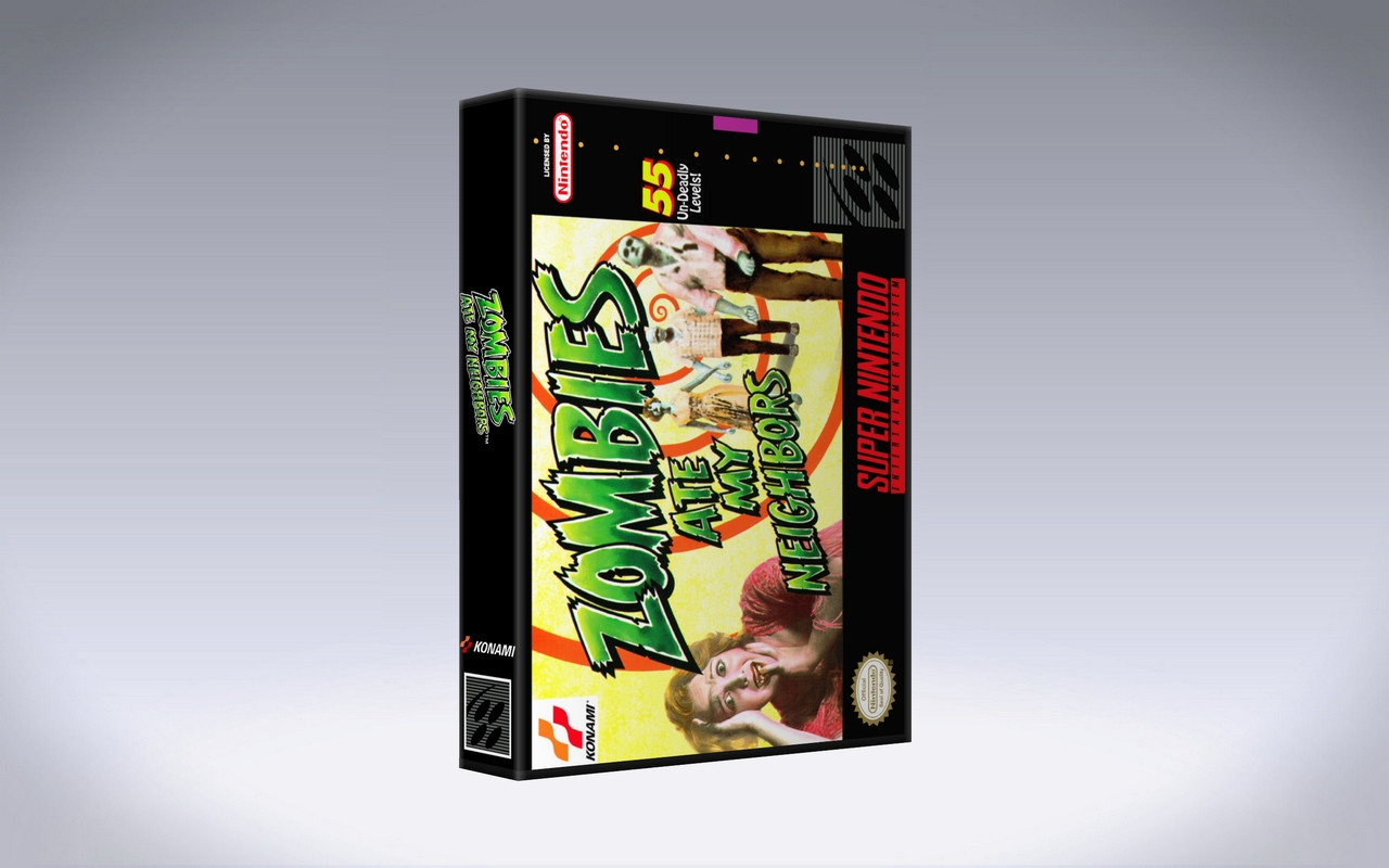 Zombies Ate My Neighbors - Retro Game Cases 🕹️