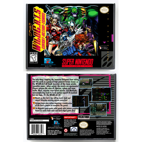 WildC.A.T.S: Covert Action Teams, Jim Lee's